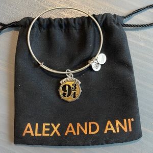 Harry Potter Platform 9 and 3/4 Alex and Ani Bangle Bracelet
